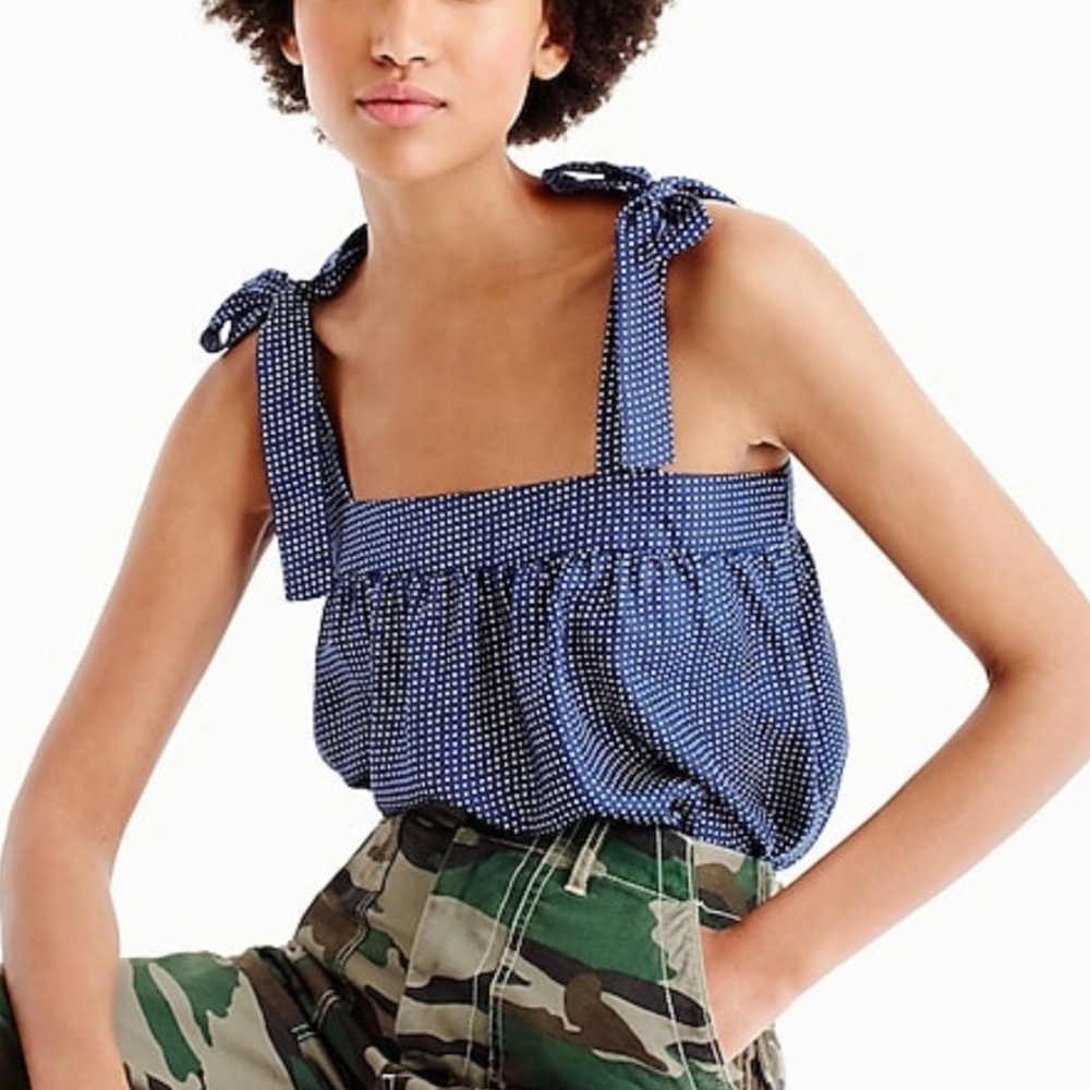 J. Crew silk tank